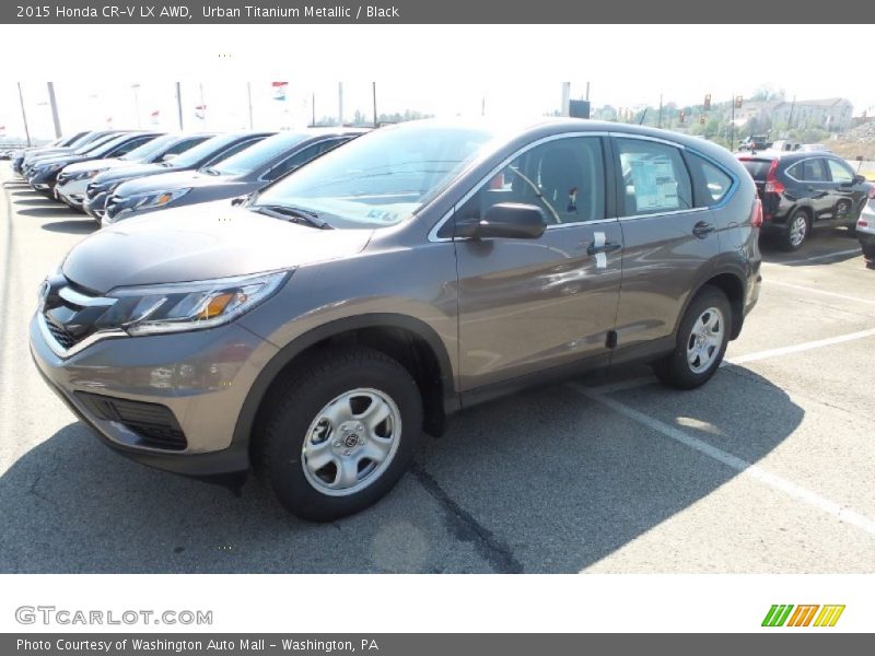 Urban Titanium Metallic / Black 2015 Honda CR-V LX AWD