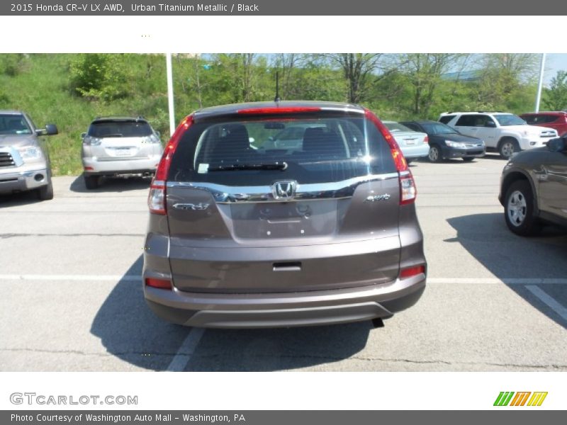 Urban Titanium Metallic / Black 2015 Honda CR-V LX AWD