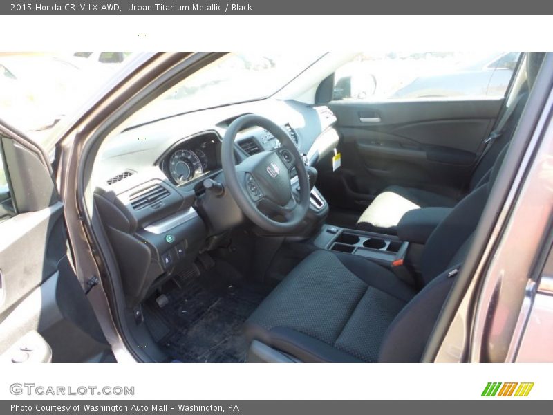 Urban Titanium Metallic / Black 2015 Honda CR-V LX AWD