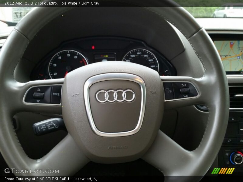 Ibis White / Light Gray 2012 Audi Q5 3.2 FSI quattro