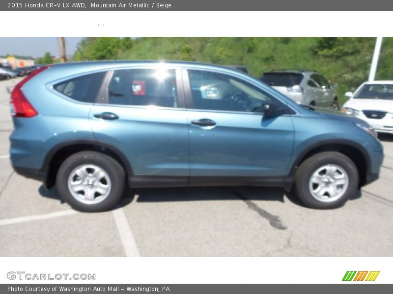 Mountain Air Metallic / Beige 2015 Honda CR-V LX AWD