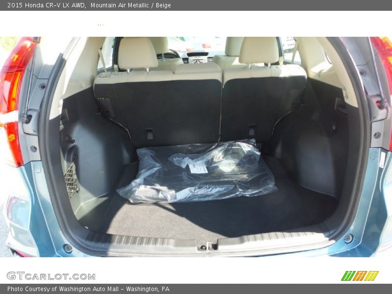 Mountain Air Metallic / Beige 2015 Honda CR-V LX AWD
