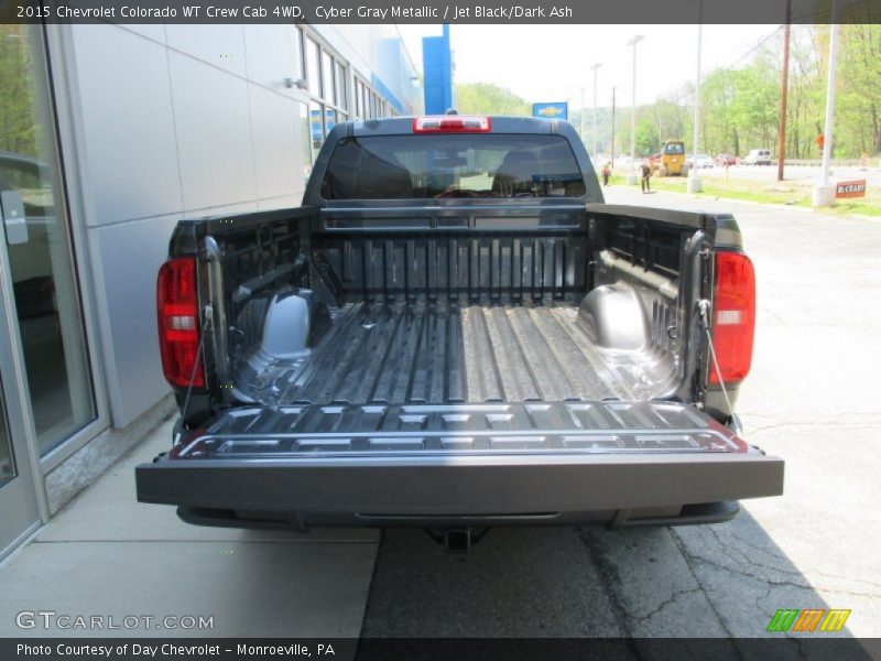 Cyber Gray Metallic / Jet Black/Dark Ash 2015 Chevrolet Colorado WT Crew Cab 4WD