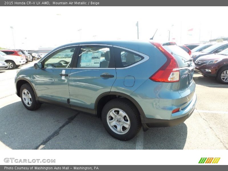 Mountain Air Metallic / Beige 2015 Honda CR-V LX AWD
