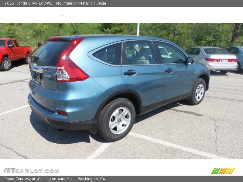 Mountain Air Metallic / Beige 2015 Honda CR-V LX AWD