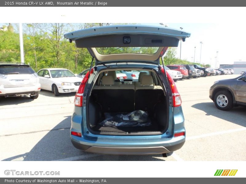 Mountain Air Metallic / Beige 2015 Honda CR-V LX AWD