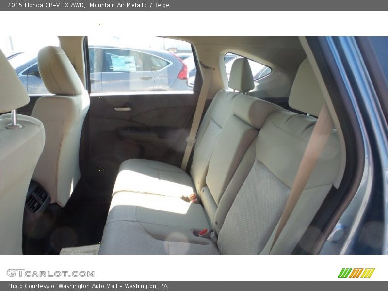 Mountain Air Metallic / Beige 2015 Honda CR-V LX AWD
