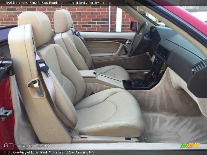 Front Seat of 1996 SL 500 Roadster