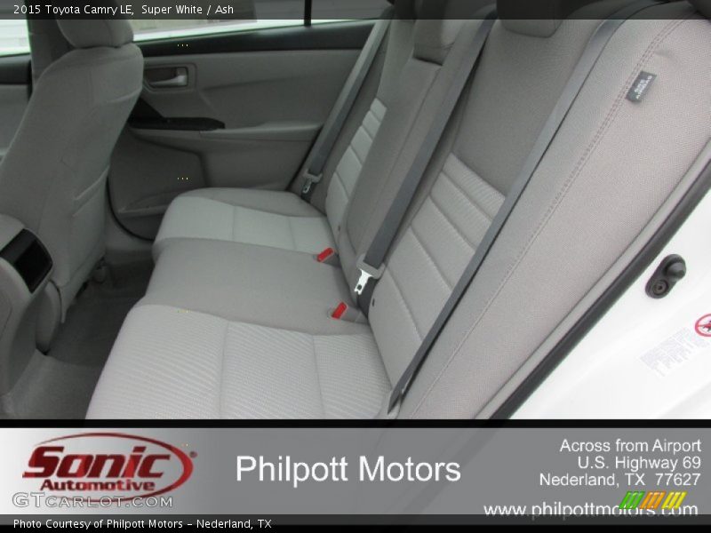 Super White / Ash 2015 Toyota Camry LE