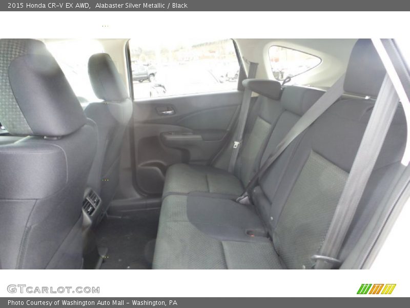 Alabaster Silver Metallic / Black 2015 Honda CR-V EX AWD