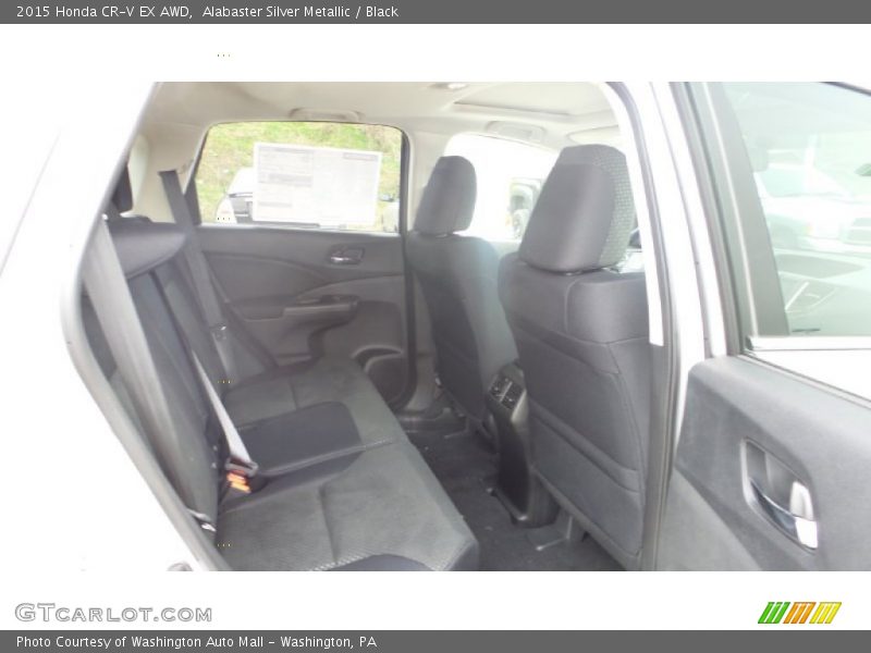 Alabaster Silver Metallic / Black 2015 Honda CR-V EX AWD