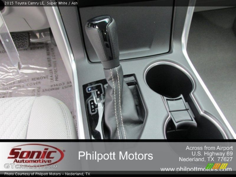 Super White / Ash 2015 Toyota Camry LE