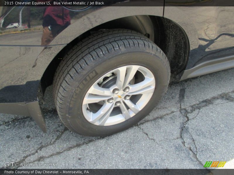 Blue Velvet Metallic / Jet Black 2015 Chevrolet Equinox LS