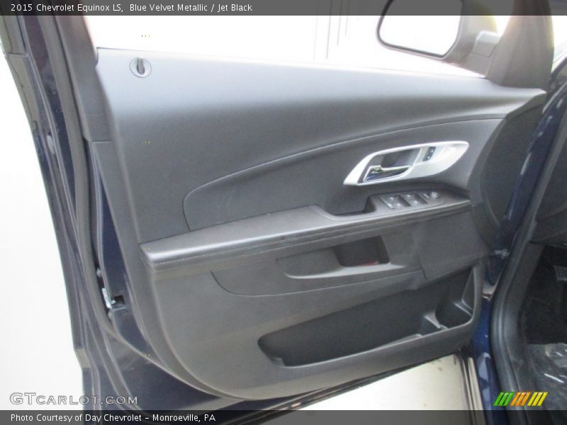 Blue Velvet Metallic / Jet Black 2015 Chevrolet Equinox LS