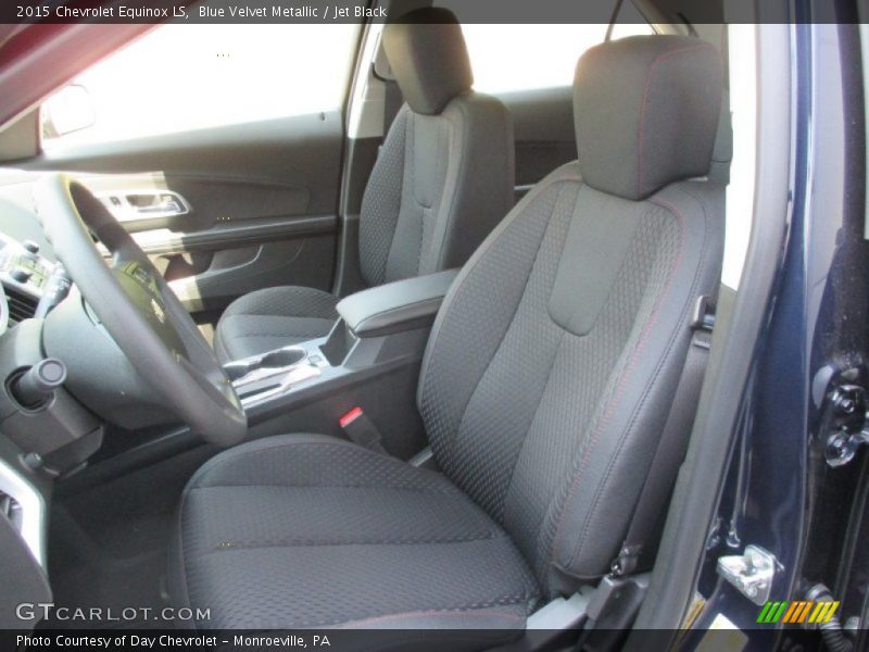 Blue Velvet Metallic / Jet Black 2015 Chevrolet Equinox LS