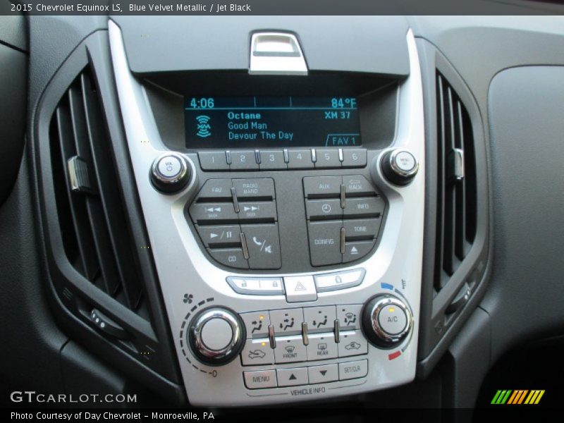Blue Velvet Metallic / Jet Black 2015 Chevrolet Equinox LS