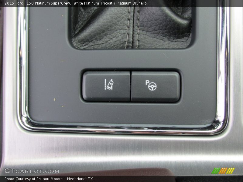 White Platinum Tricoat / Platinum Brunello 2015 Ford F150 Platinum SuperCrew