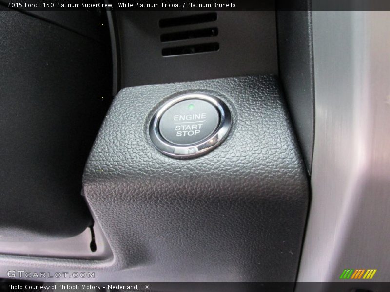 White Platinum Tricoat / Platinum Brunello 2015 Ford F150 Platinum SuperCrew