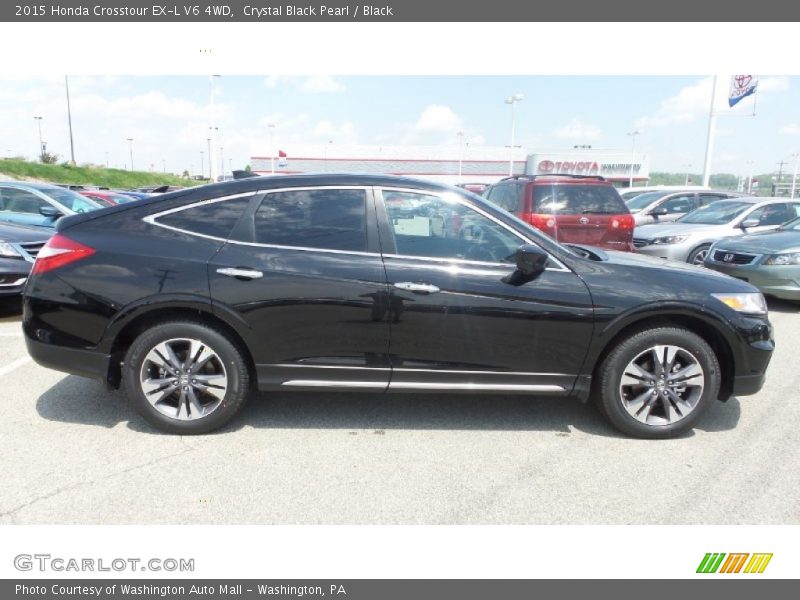 Crystal Black Pearl / Black 2015 Honda Crosstour EX-L V6 4WD