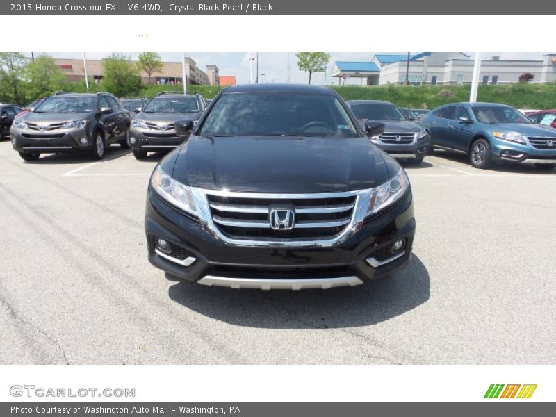 Crystal Black Pearl / Black 2015 Honda Crosstour EX-L V6 4WD