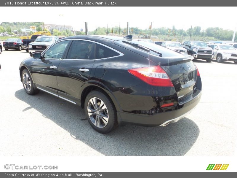 Crystal Black Pearl / Black 2015 Honda Crosstour EX-L V6 4WD