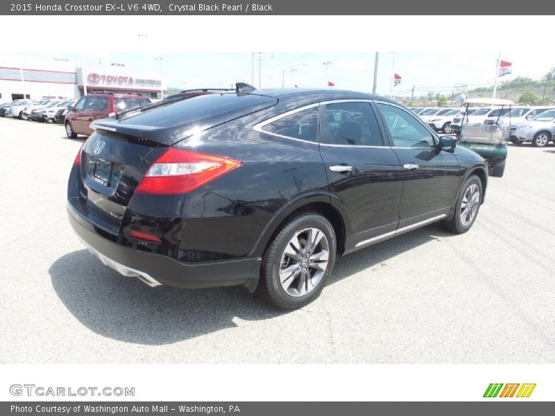 Crystal Black Pearl / Black 2015 Honda Crosstour EX-L V6 4WD