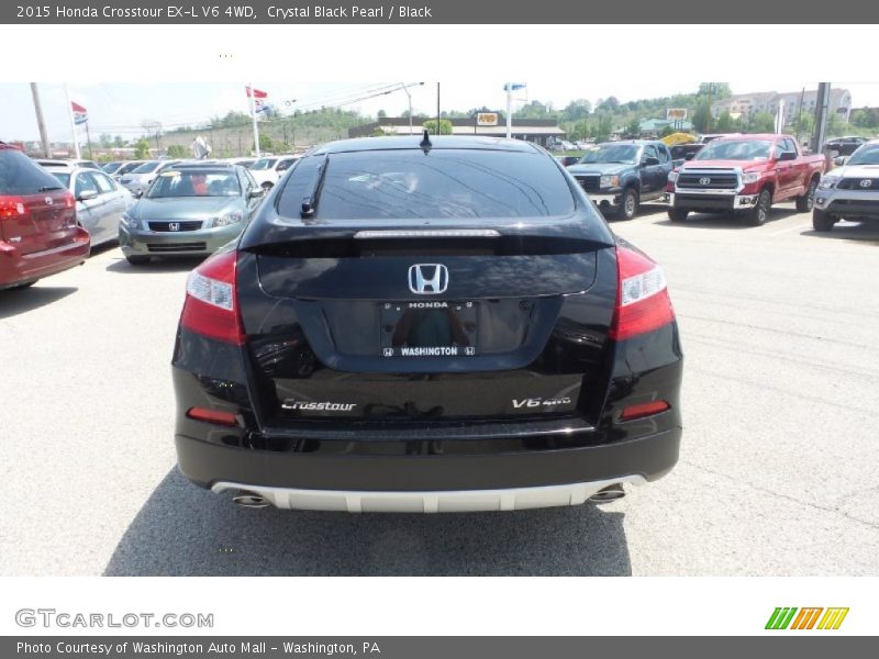 Crystal Black Pearl / Black 2015 Honda Crosstour EX-L V6 4WD