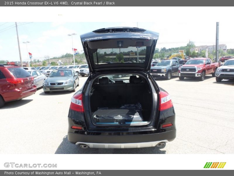 Crystal Black Pearl / Black 2015 Honda Crosstour EX-L V6 4WD
