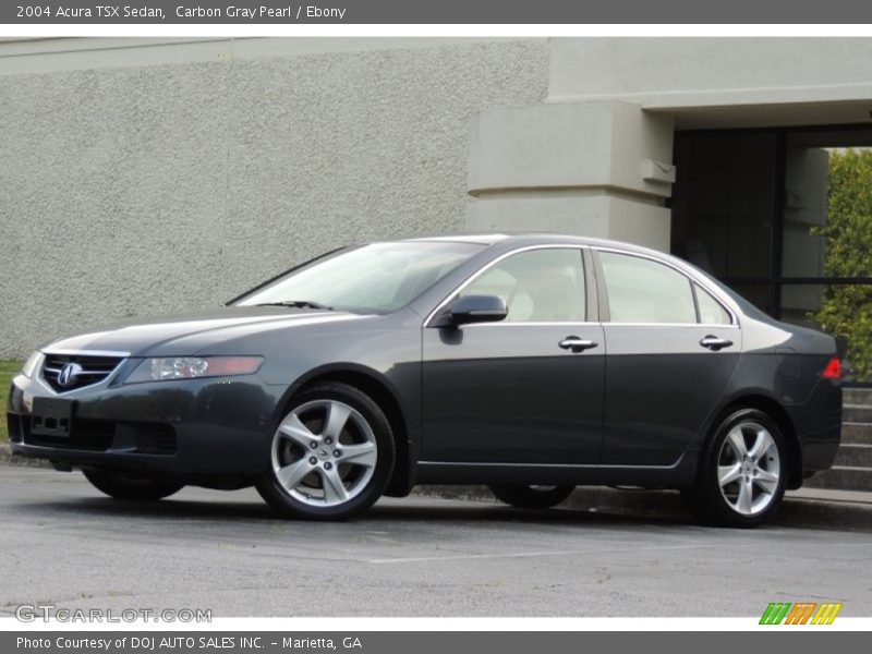 Carbon Gray Pearl / Ebony 2004 Acura TSX Sedan