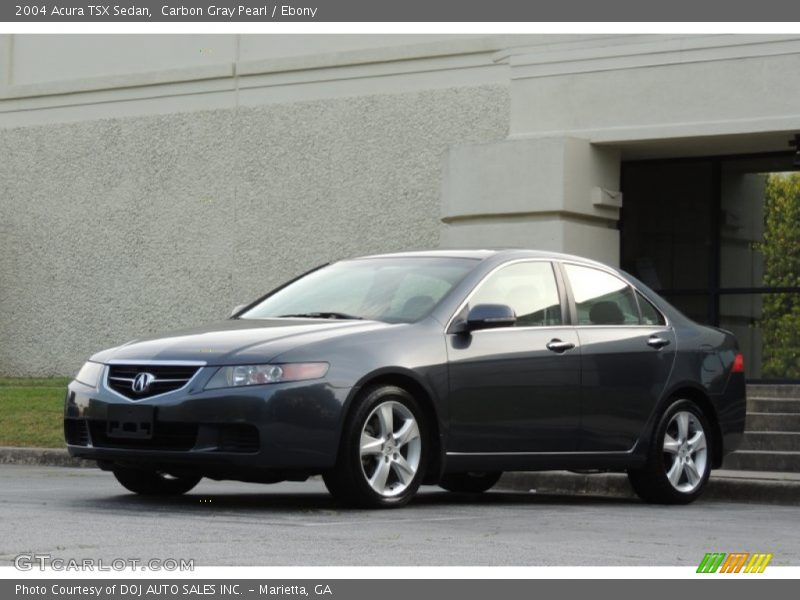 Carbon Gray Pearl / Ebony 2004 Acura TSX Sedan