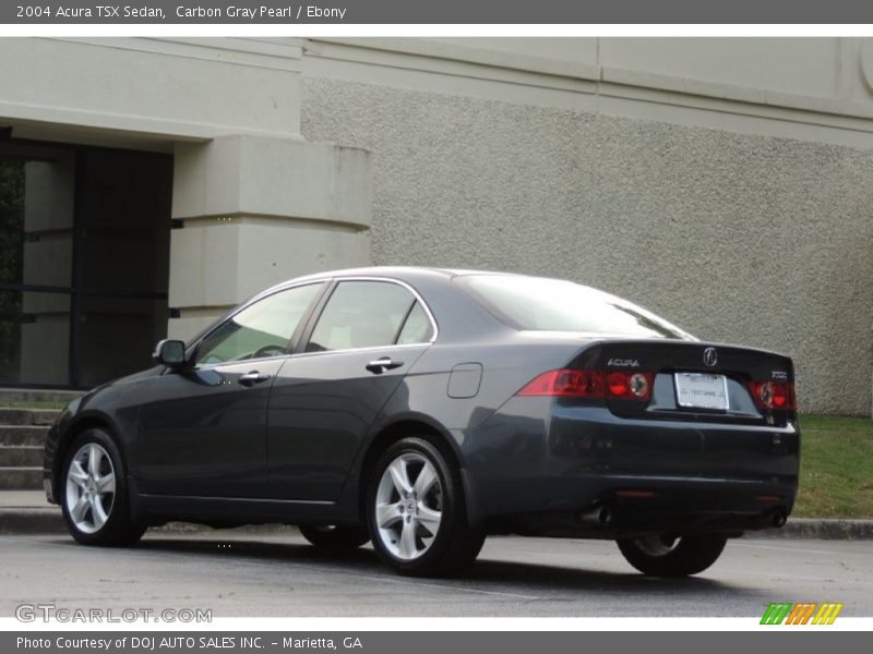 Carbon Gray Pearl / Ebony 2004 Acura TSX Sedan