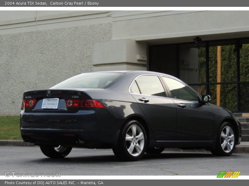 Carbon Gray Pearl / Ebony 2004 Acura TSX Sedan