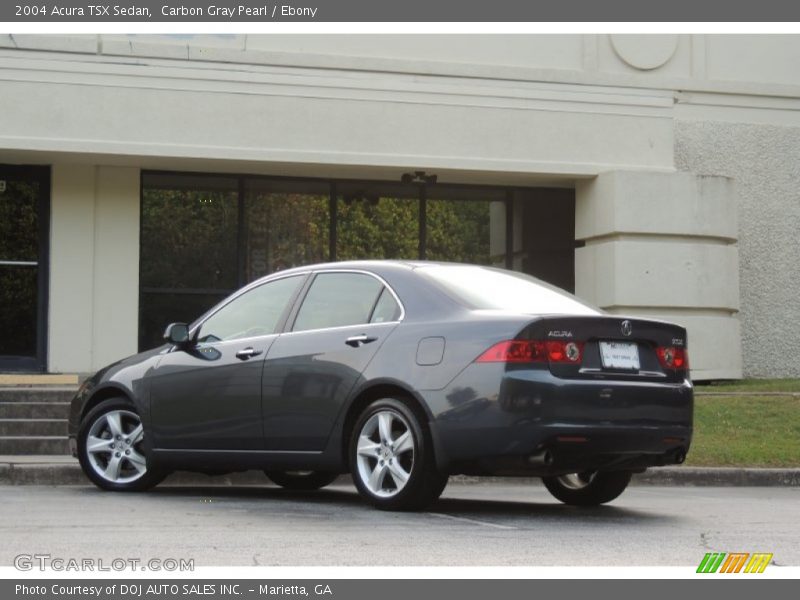Carbon Gray Pearl / Ebony 2004 Acura TSX Sedan