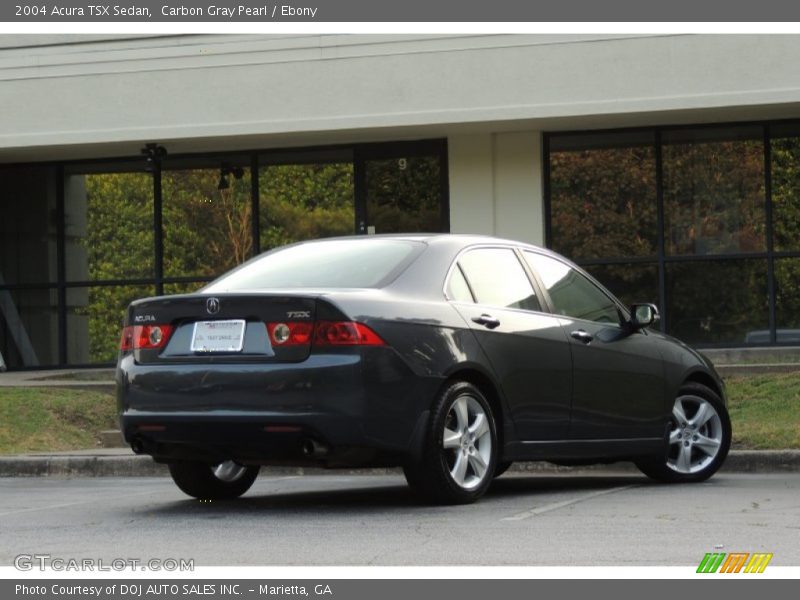Carbon Gray Pearl / Ebony 2004 Acura TSX Sedan