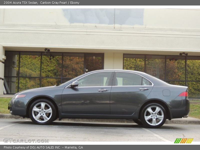 Carbon Gray Pearl / Ebony 2004 Acura TSX Sedan