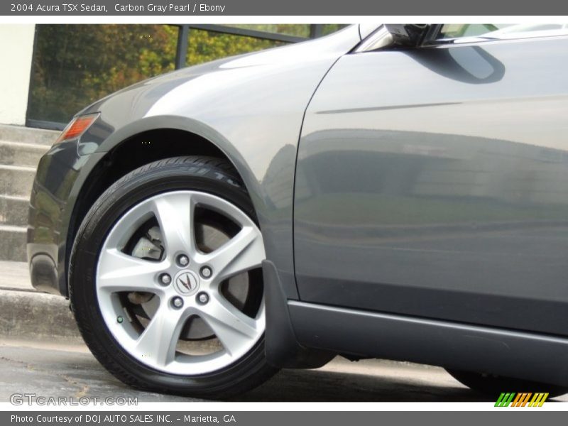Carbon Gray Pearl / Ebony 2004 Acura TSX Sedan