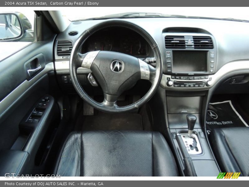 Carbon Gray Pearl / Ebony 2004 Acura TSX Sedan
