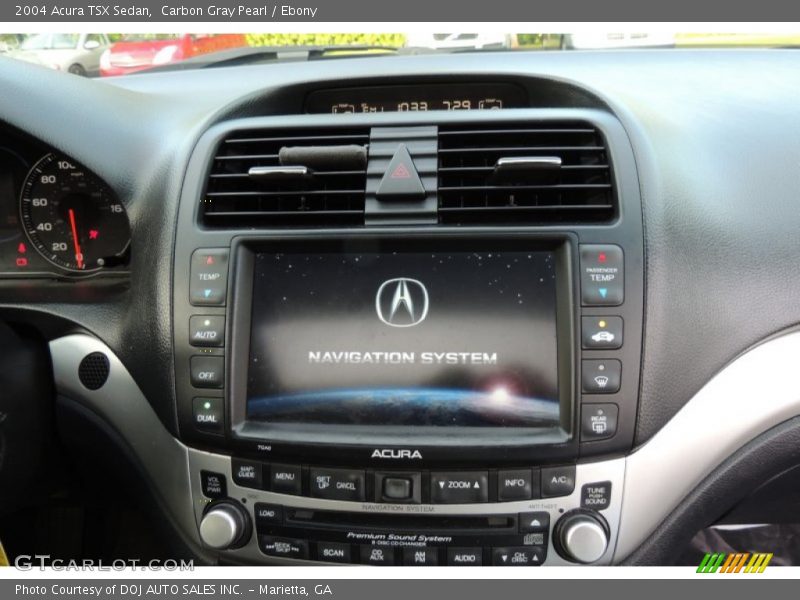 Carbon Gray Pearl / Ebony 2004 Acura TSX Sedan
