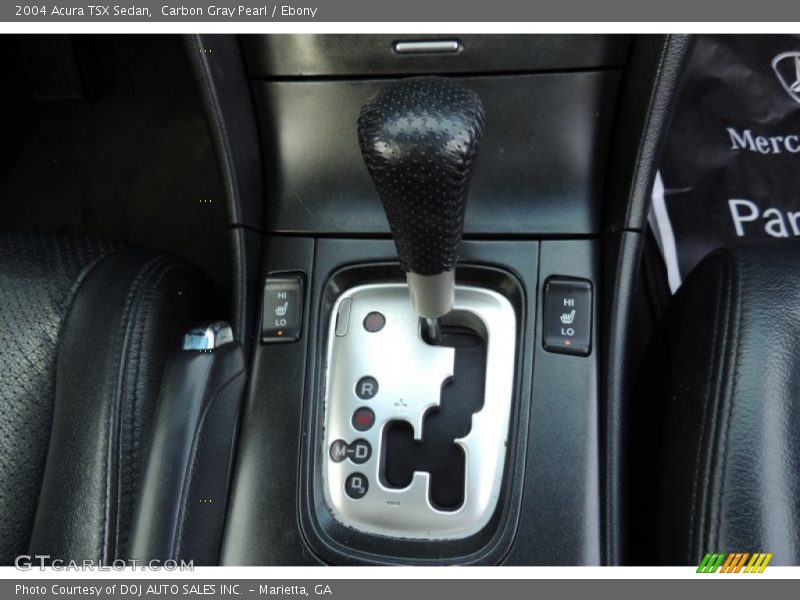 Carbon Gray Pearl / Ebony 2004 Acura TSX Sedan
