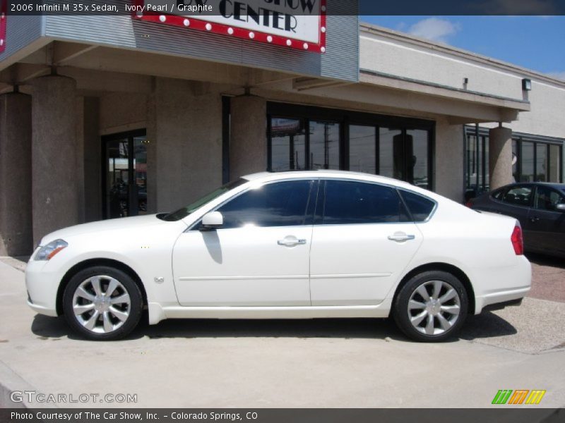 Ivory Pearl / Graphite 2006 Infiniti M 35x Sedan