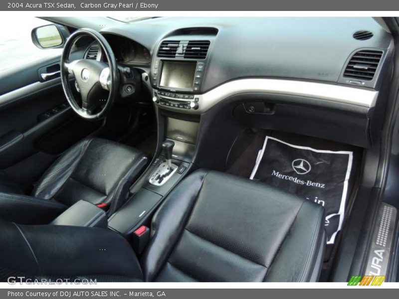 Carbon Gray Pearl / Ebony 2004 Acura TSX Sedan