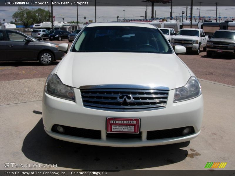 Ivory Pearl / Graphite 2006 Infiniti M 35x Sedan