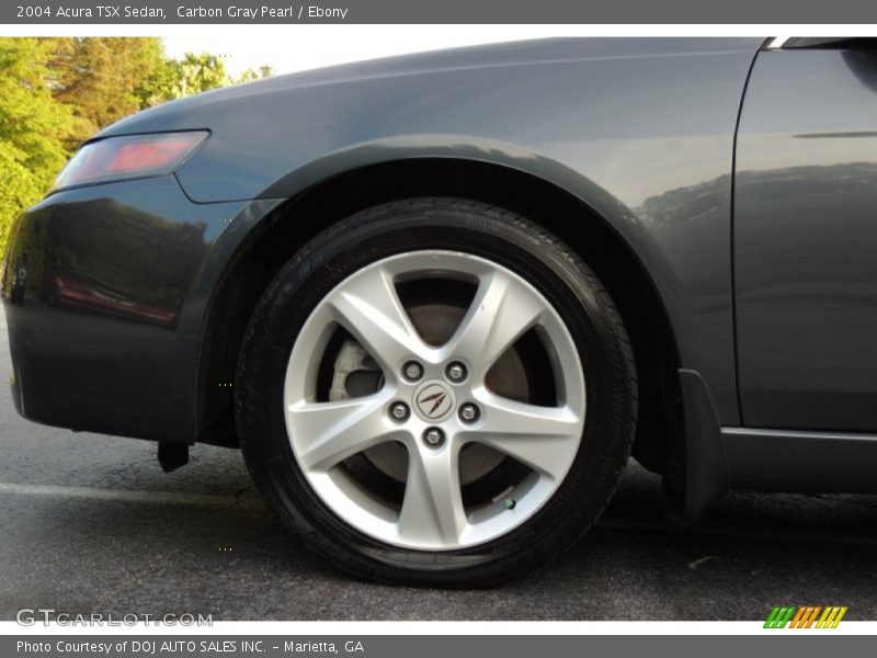 Carbon Gray Pearl / Ebony 2004 Acura TSX Sedan