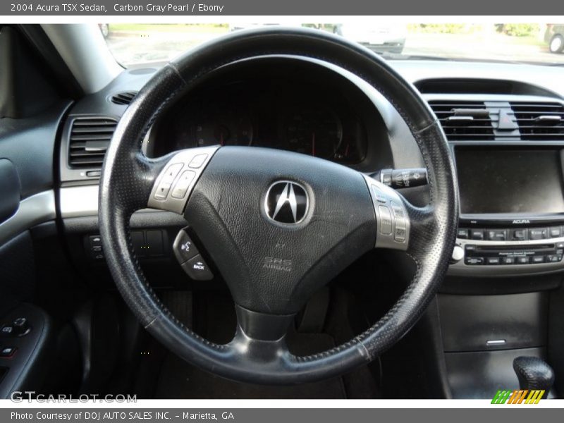 Carbon Gray Pearl / Ebony 2004 Acura TSX Sedan