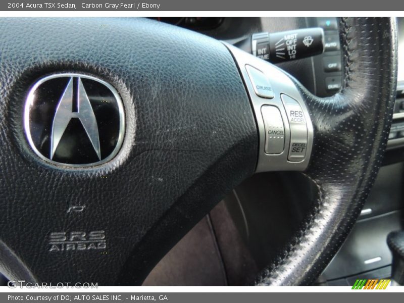 Carbon Gray Pearl / Ebony 2004 Acura TSX Sedan