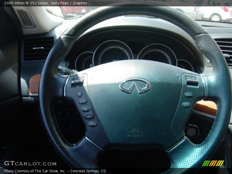 Ivory Pearl / Graphite 2006 Infiniti M 35x Sedan
