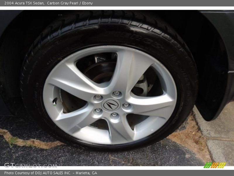 Carbon Gray Pearl / Ebony 2004 Acura TSX Sedan