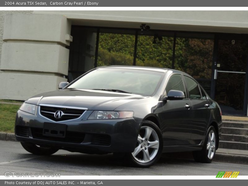 Carbon Gray Pearl / Ebony 2004 Acura TSX Sedan