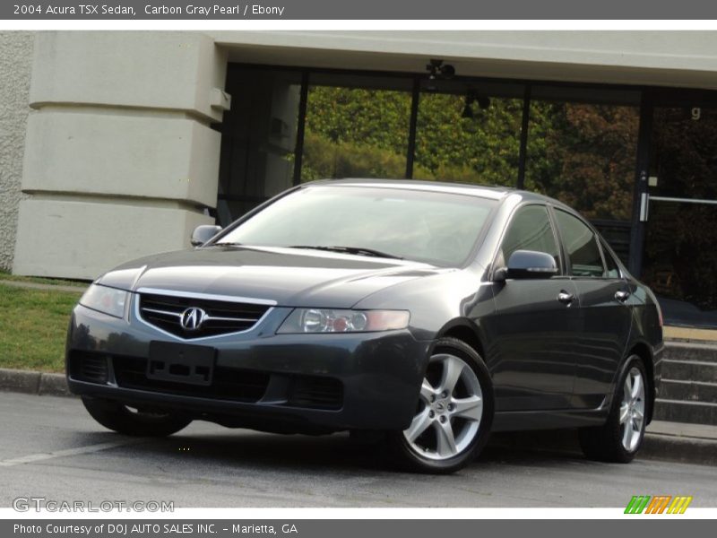 Carbon Gray Pearl / Ebony 2004 Acura TSX Sedan