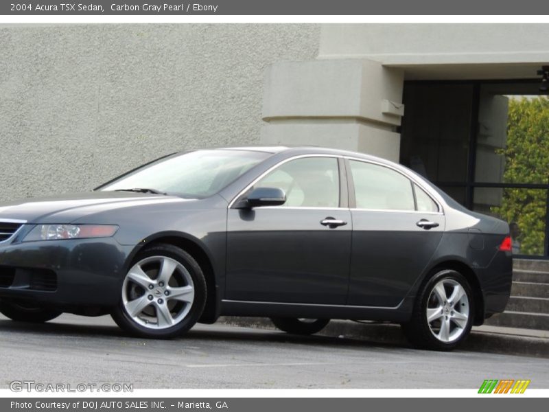 Carbon Gray Pearl / Ebony 2004 Acura TSX Sedan